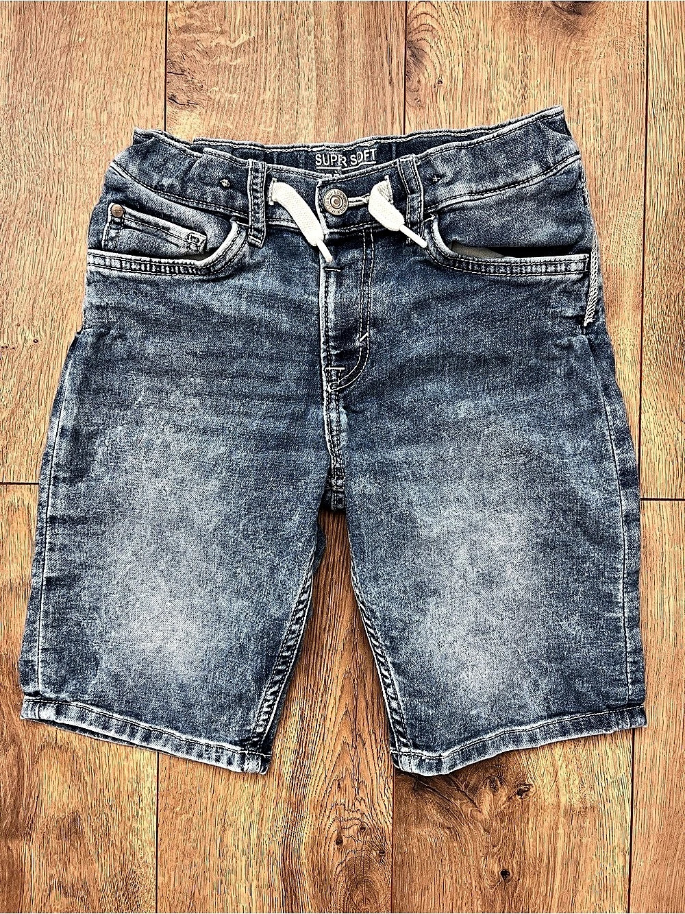 H&M Kids Super Soft Denim Shorts Boys 7-8
